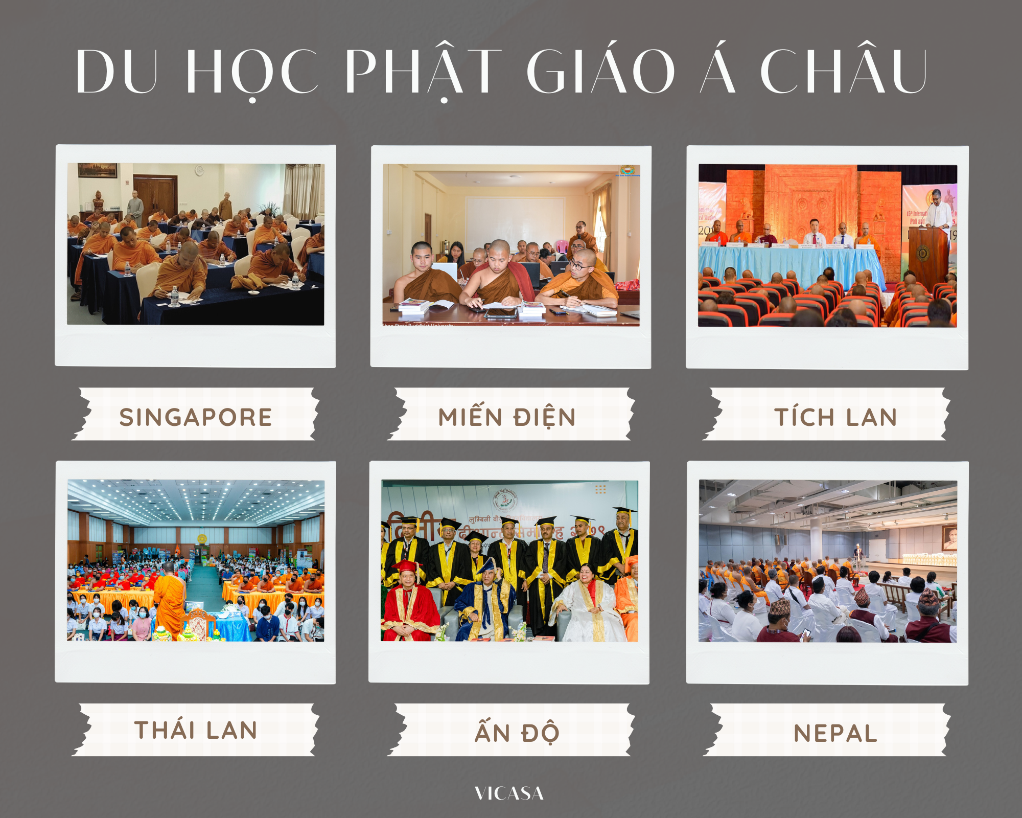 Du học Phật giáo Á Châu