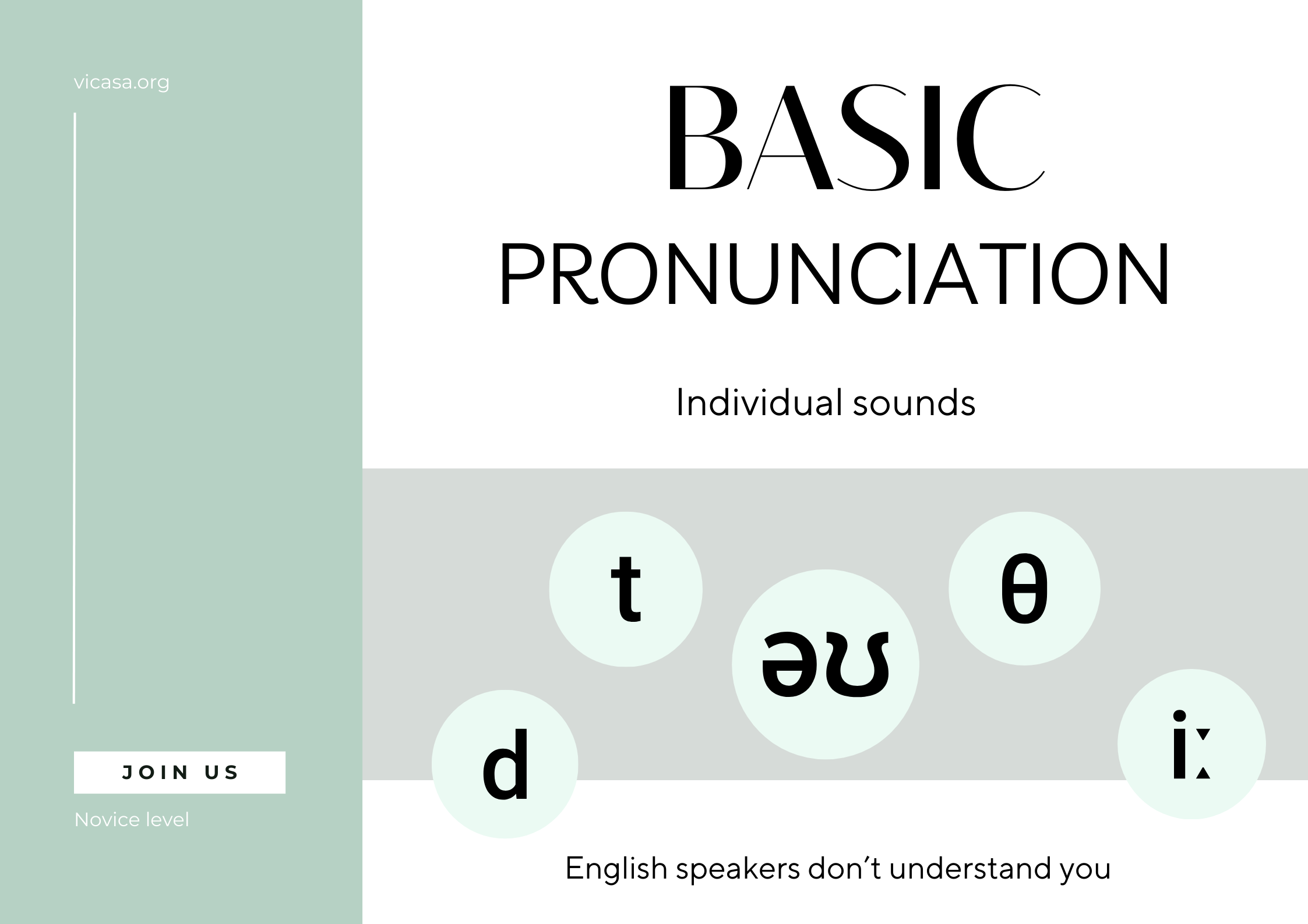 BASIC PRONUNCIATION