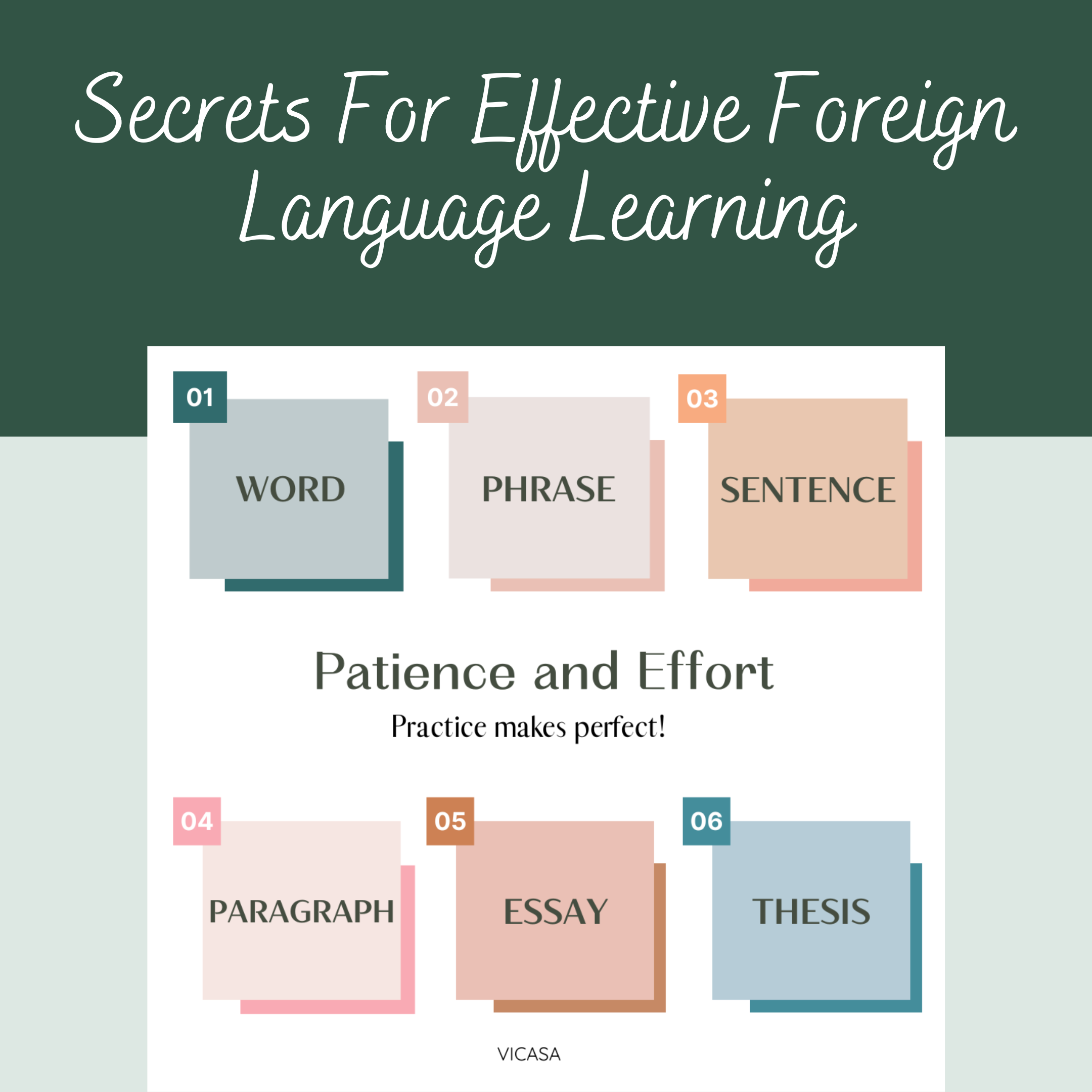 Secrets for effective foreign language learning