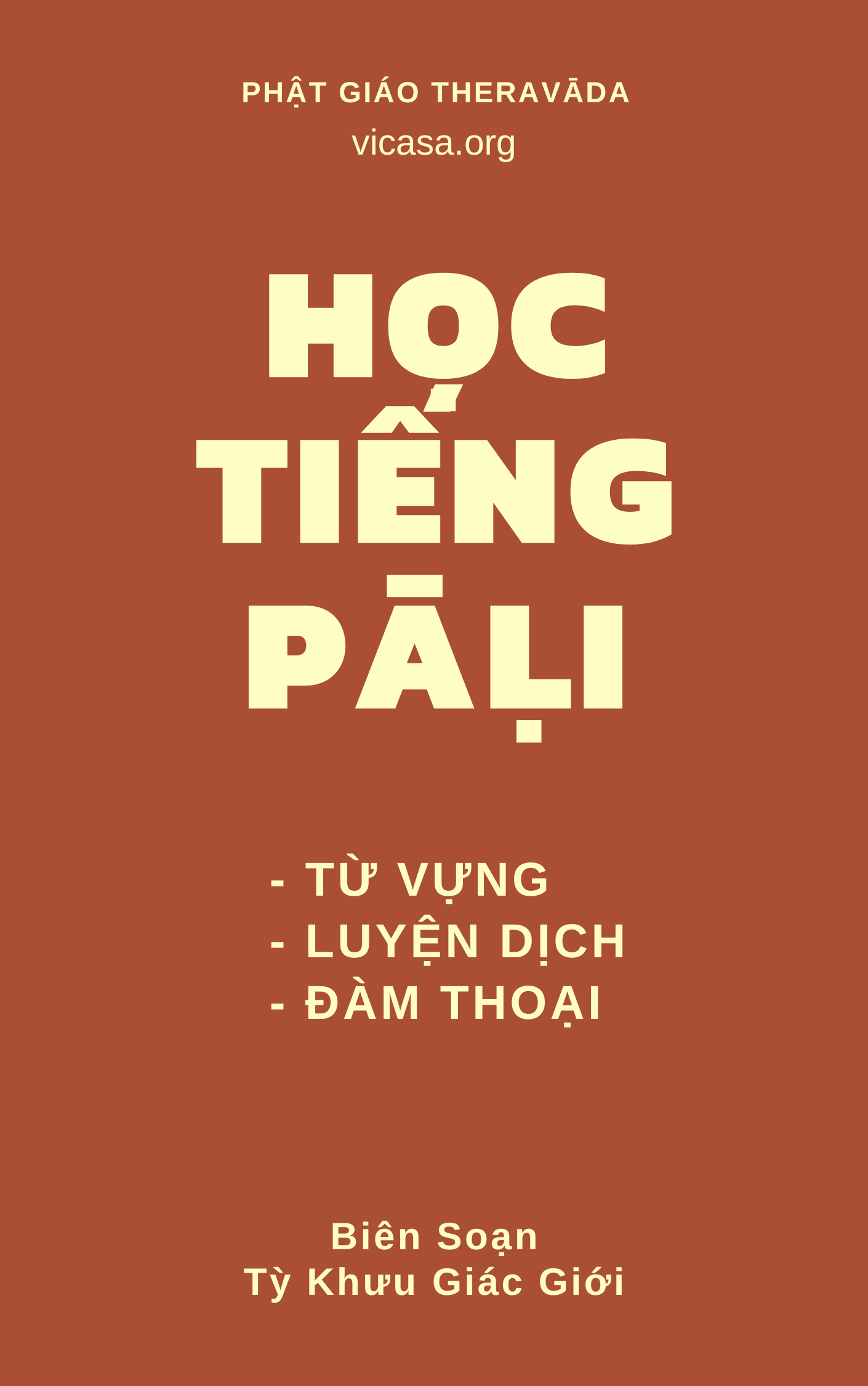 HỌC TIẾNG PĀḶI