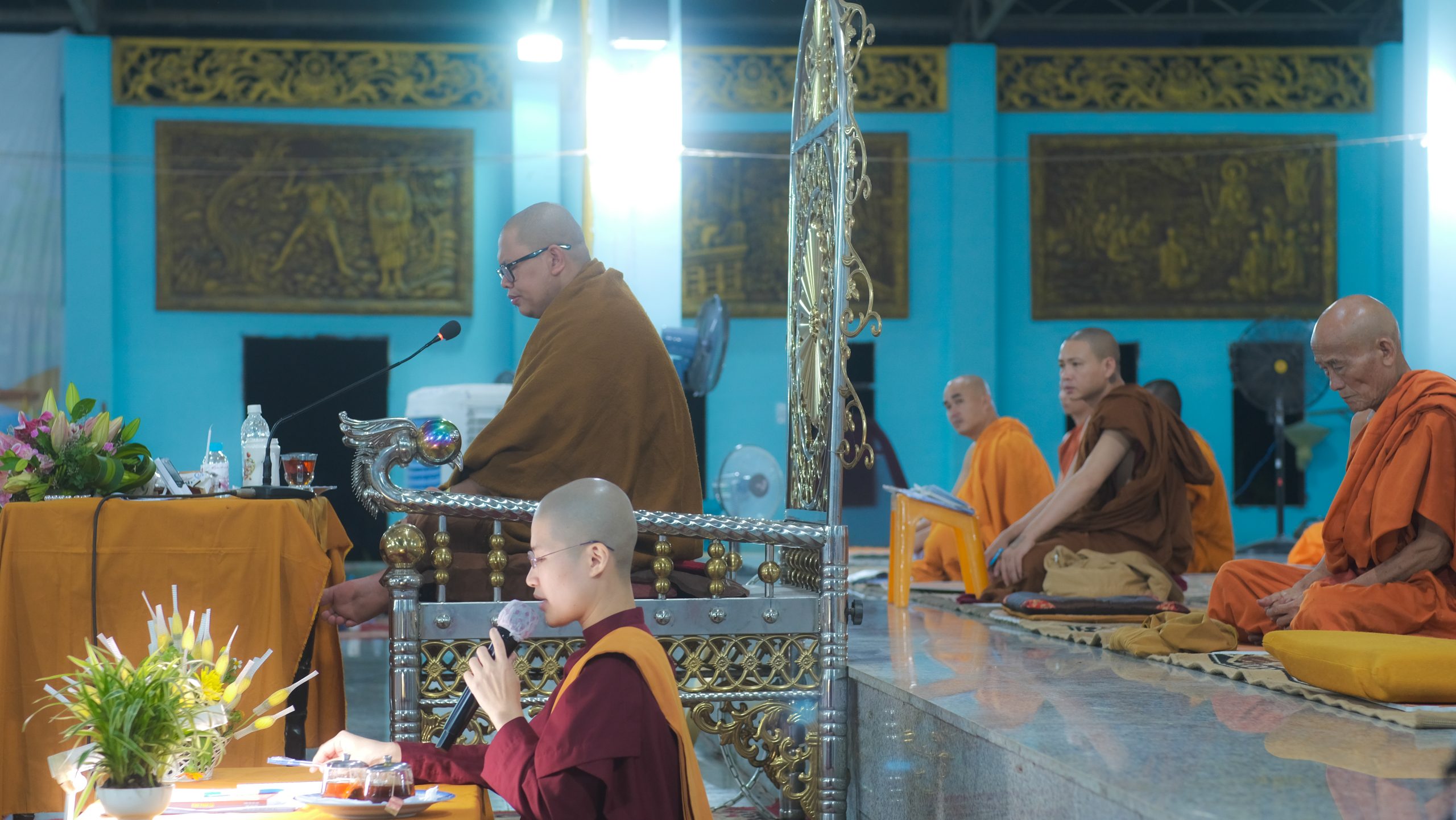 tue minh Buddhist activities