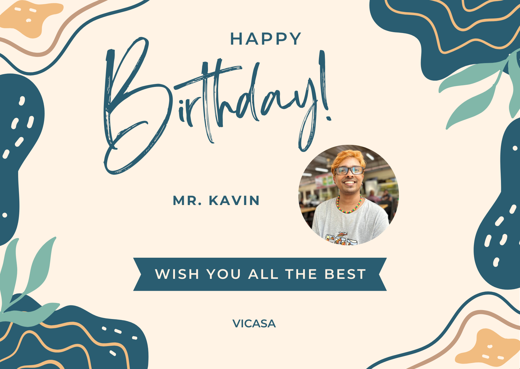 Happy Birthday KAVIN