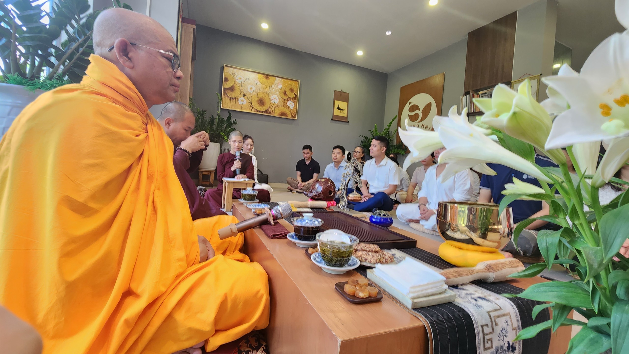 tue minh Buddhist activities