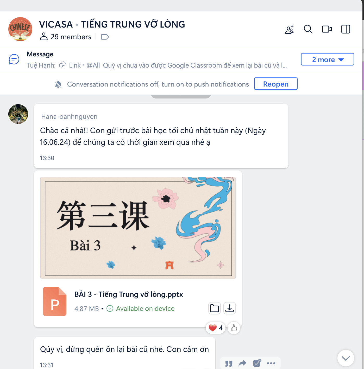 VICASA - TIẾNG TRUNG VỠ LÒNG-PHOEBE NGUYEN 2024-4