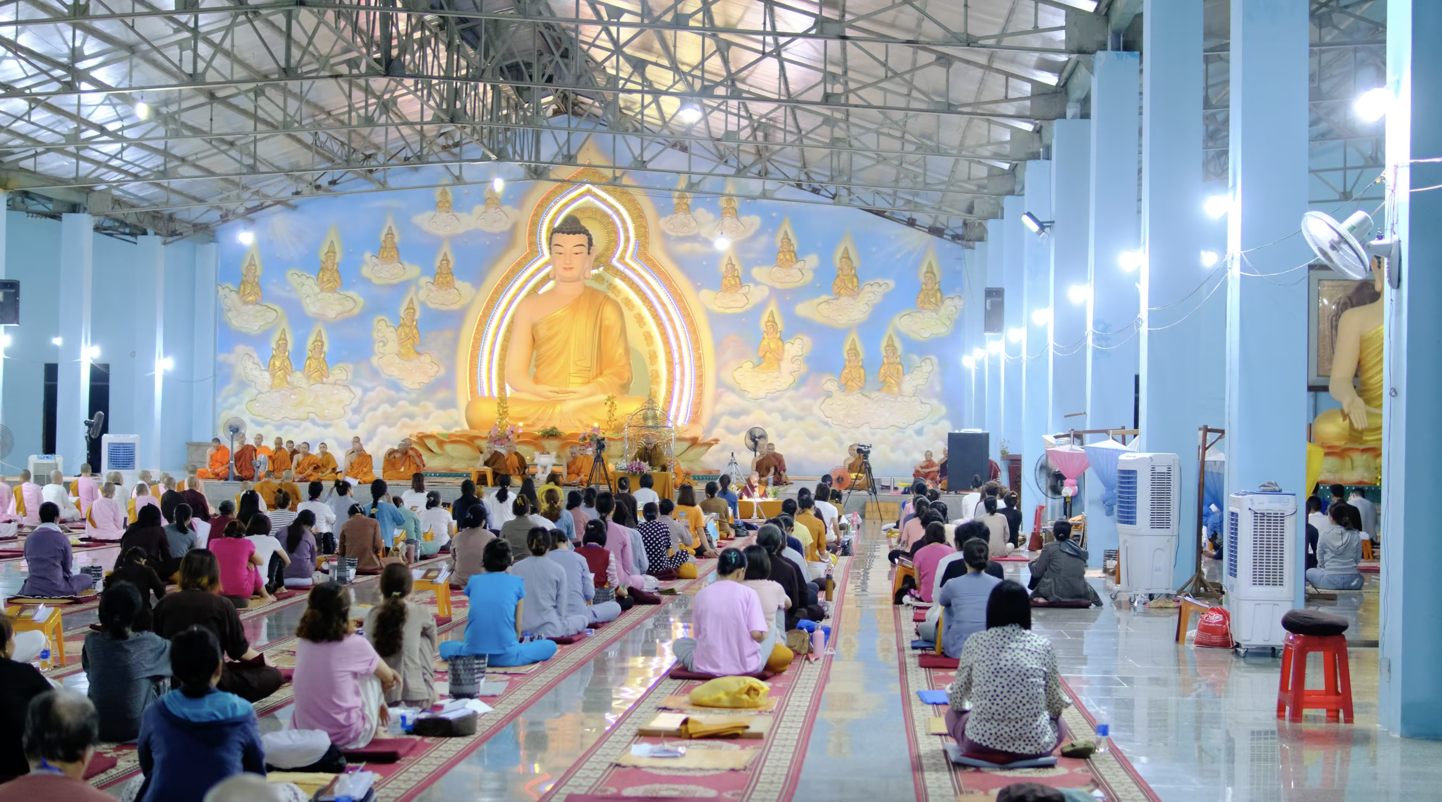 tue minh Buddhist activities